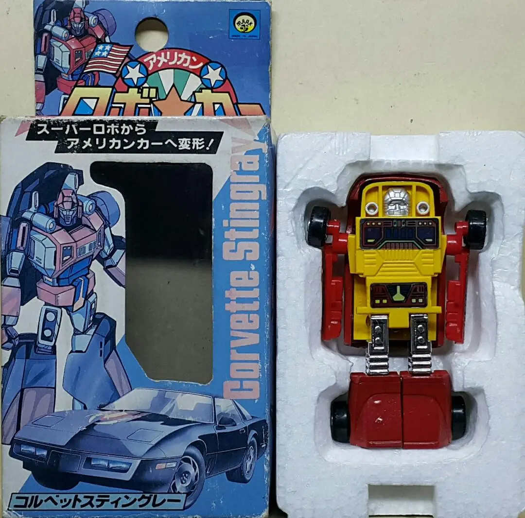 Mark 50350 美式機械人汽車 第三彈 科爾維特 魟魚 American Robo Car 3 Corvette Stingray B31998321 (Buy) 2