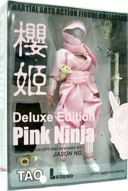 道傳奇 武術人偶收藏家 豪華版 粉紅忍者 櫻姬 人偶 Tao Legend Jason Ng Martial Arts Action Figure Collector Deluxe Edition Pink Ninja 1:6 Full Action Figure (Elt-34-200) 1139707492 1