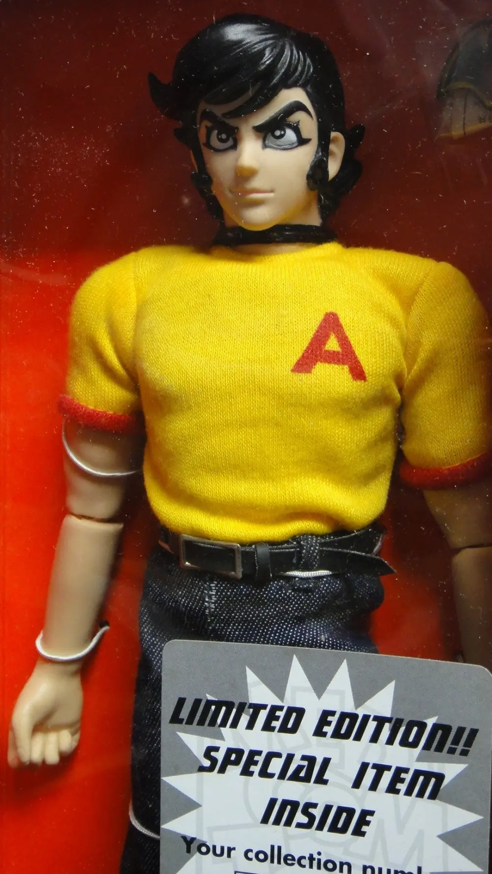 邁迪寇 惡魔人 不動明 電視版 Medicom Rah Real Action Heroes Includes New Combat Joe Devilman Akira Fudo Tv Version 10054 (C630-66) B31115952 2