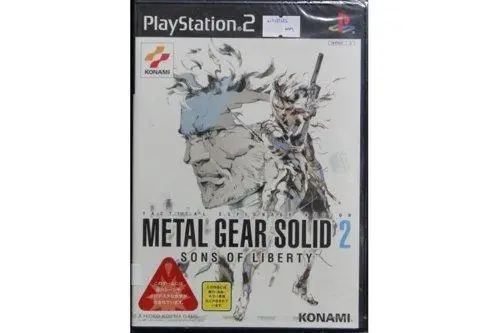 Sony Ps2 Metal Gear Solid 2 Sons Of Liberty Tactical Espionage 合金裝備2 (Gam-08000) 1