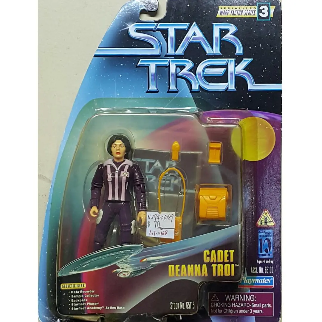 Playmates Star Trek Serialized Warp Factor Series 3 Cadet Deanna Troi 星空奇遇記 蔡典娜 65115 1
