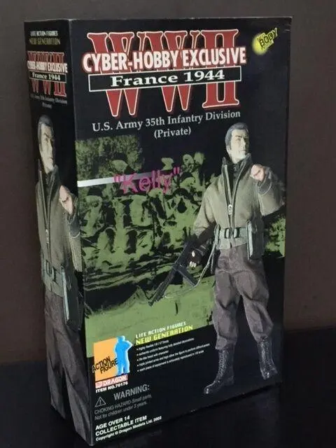 Dragon Cyber-Hobby Exclusive Wwii France 1944 Kelly Us Army 35Th Infantry Div Private C189-11 1