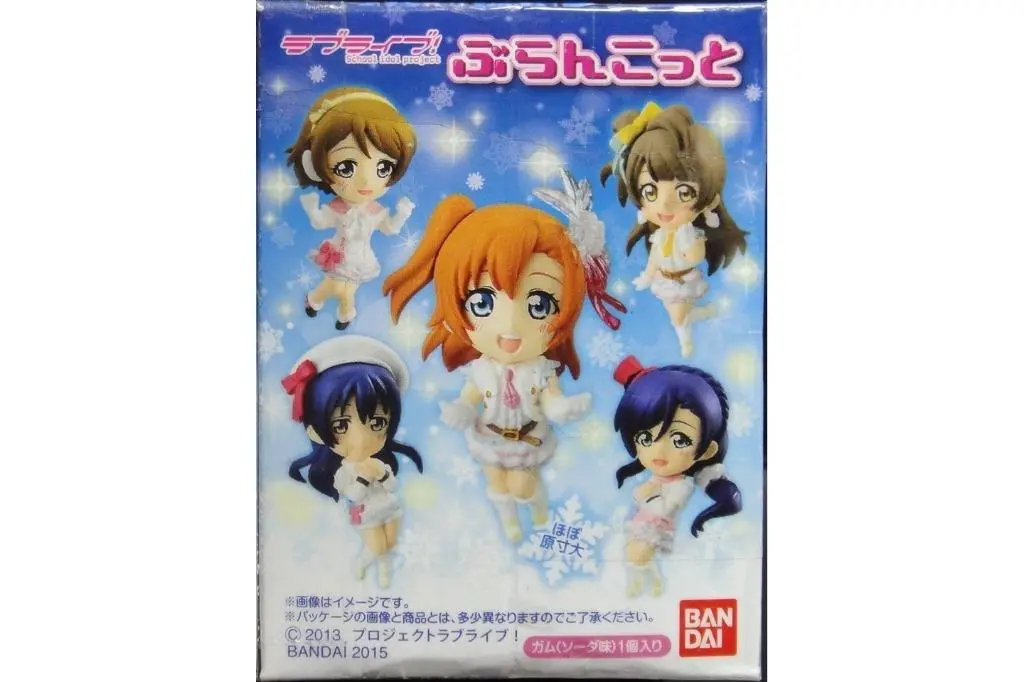 Bandai Love Live School Idol 明星學生妹 高坂穗乃果 南琴梨 園田海未 東條希 小泉花陽 盒蛋 00833 Epc-833-110 1