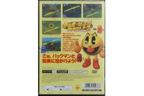 Sony 55038 Scei Ps2 Namco Pac-Man World 2 食鬼世界2 遊戲 行版 Scps55038 (Gam) B17169322 2
