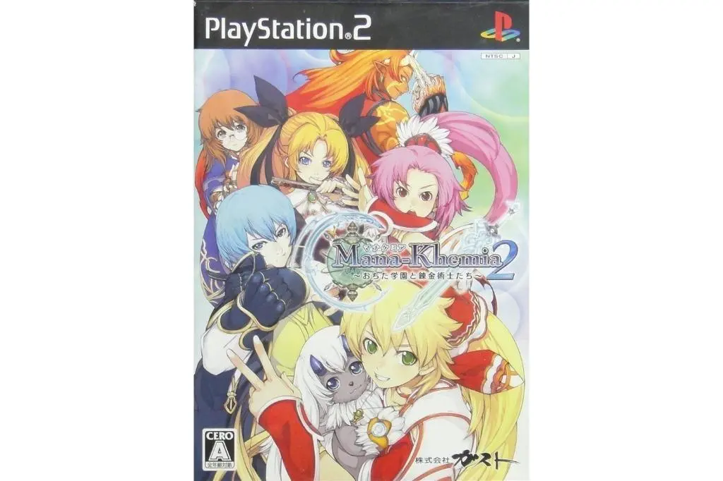 Sony Ps2 Mana-Khemia 2 Fall Of Alchemy 瑪那煉金術2沒落學園與煉金術士們 日版 Slpm55005 (Buy-04059) 1