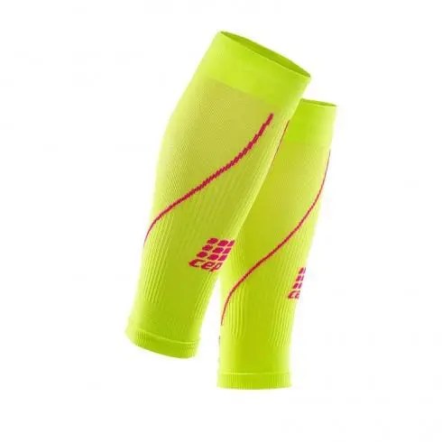 Cep Pro+ Calf Sleeve 2.0 Lime/Pink Woman 1