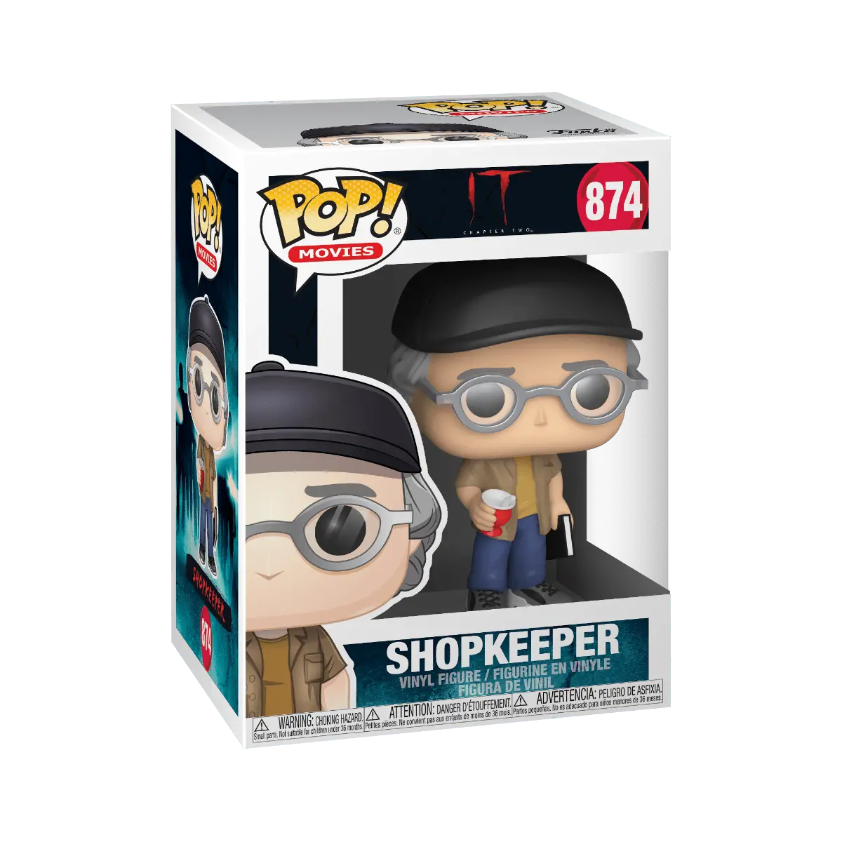 Funko Pop Movies: It 2 - Shop Keeper (Stephen King) #874 2