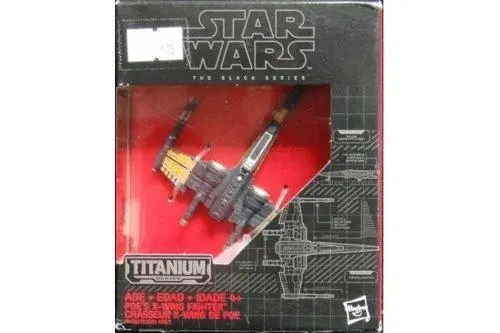 Hasbro 星球大戰 Star Wars The Black Series Titanium Poe's X-Wing Fighter (Buy-36250) 1