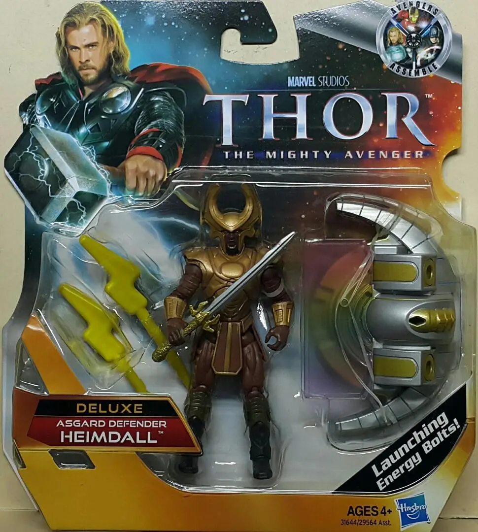 Hasbro 59759 復仇者聯盟 漫威工作室 雷神奇俠 強大的複仇者 豪華版 聖域界煞天怒 海姆達爾 Avengers Assemble Marvel Studios Thor The Mighty Avenger Deluxe Asgard Defender Heimdall With Launching Energy Bolts (Piu/Tok3-50) 1