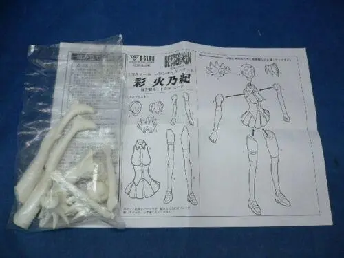 Bandai B-Club Betterman 1/8 進化戰記 彩火乃紀 Sai Hinoki Resin Cast Kit 首辨 72587 2