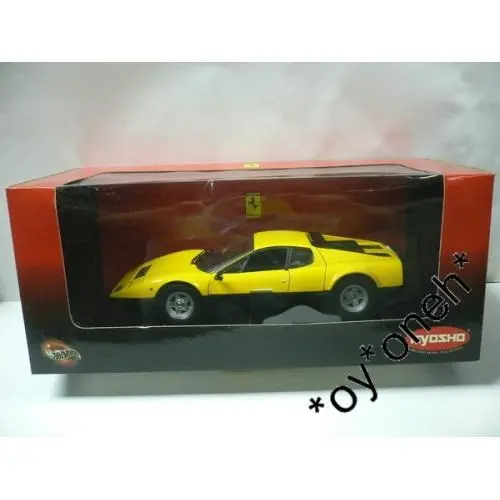 Kyosho 1/18 Ferrari 365Gt4/Bb Yellow 08173Y (01691) (C802-223) 1