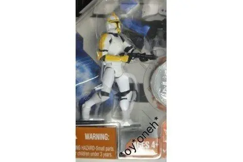 Hasbro 星球大戰 Star Wars Saga Legends Collector Coin Clone Trooper Officer 26123 2