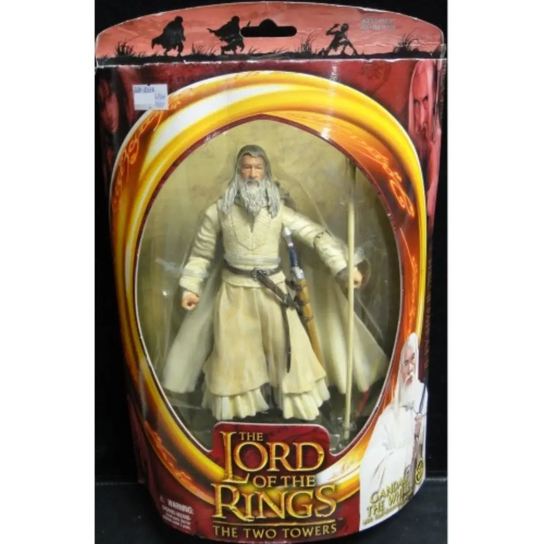Toy Biz 81154 魔戒二部曲 雙城奇謀 白袍甘道夫 伊恩麥基倫 The Lord Of The Rings The Two Towers Gandalf The White With Staff-Extending Action Ian Mckellen (Lotr) 1