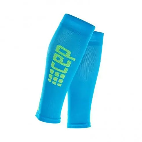 Cep Pro+ Ultralight Calf Sleeve Electric Blue/Green Woman 1