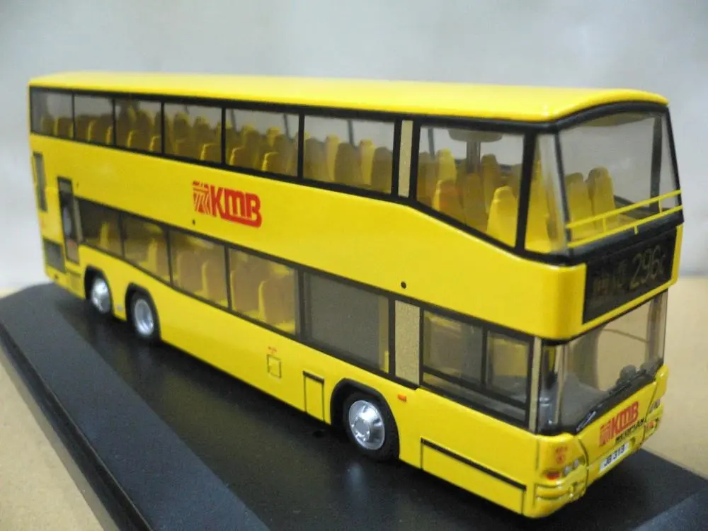 Drumwell 1/76 The Kowloon Motor Bus Kmb Bus 2000 296C Centroliner Millennium Factory Prototype Sample Dw10101 九巴 超時代巴士 黃色 (官倉) 2