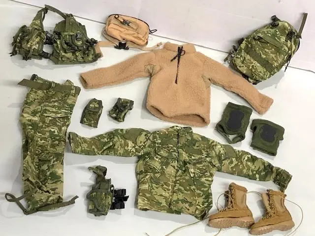1/6 Us Marine Corps Usmc Military Uniform Set Fit For 12" Figures Piu600店 1