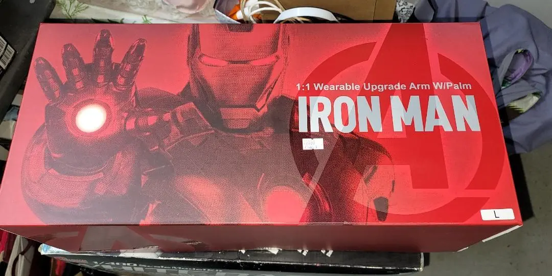 Ironman 1:1 Wearable Upgrade Arm W/Palm Iron Man 1