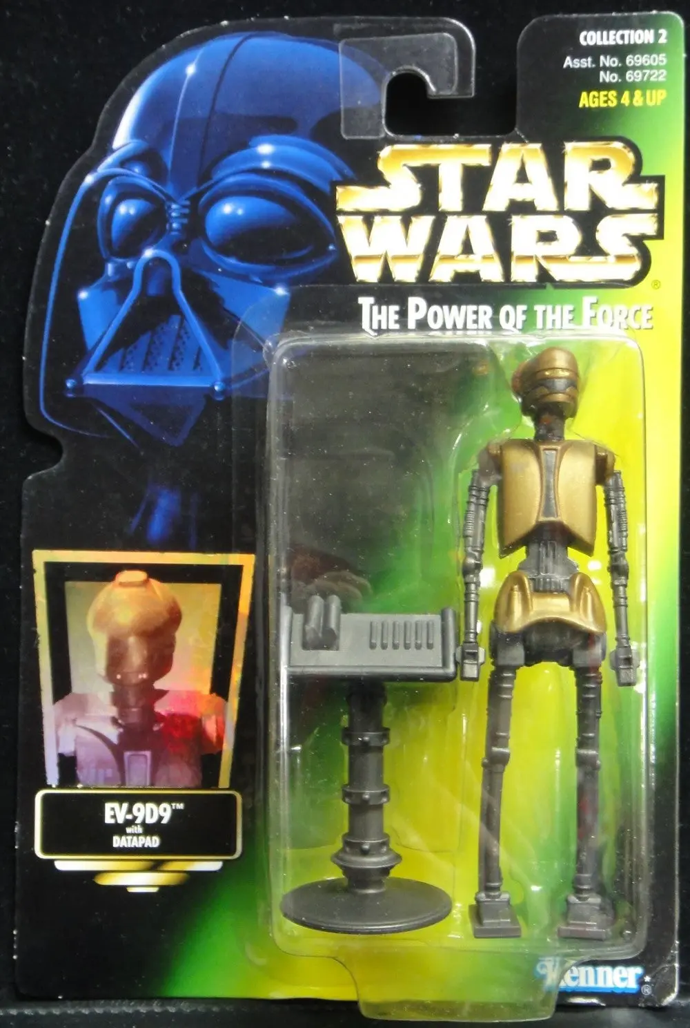 Kenner 星球大戰 Star Wars The Power Of The Force Ev-9D9 With Datapad 69722 (Pa#0) 1