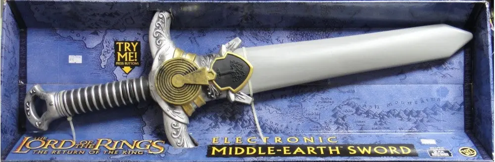 Toy Biz 魔戒三部曲 王者再臨 中土世界之劍 The Lord Of The Rings The Return Of The King Electronic Middle-Earth Sword (Lotr-81342) 1
