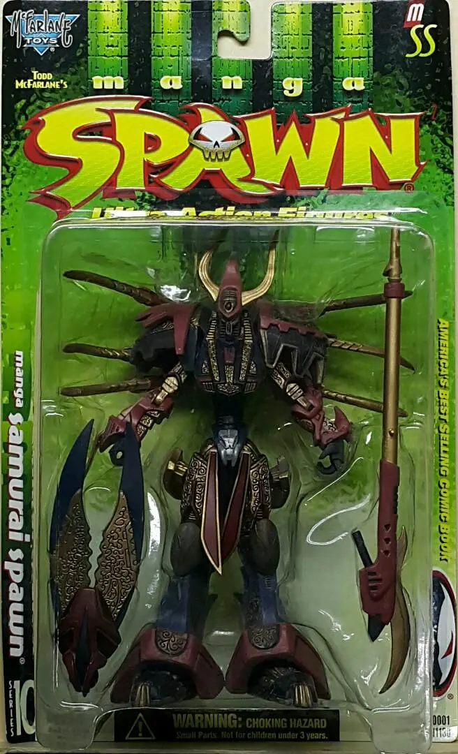 Mcfarlane 11136 再生俠 第十彈 漫畫武士再生俠 Ultra Action Figures Todd Mcfarlane's Spawn Series 10 Manga Samurai Spawn (Buy-Spk) 1