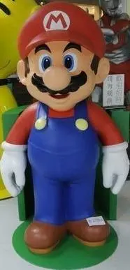 5尺高 孖寶兄弟 超級瑪利奧 瑪利奧 Huge Giant Enormous Super Mario Mario 商場及店舖擺設 店頭品 Nintendo 1