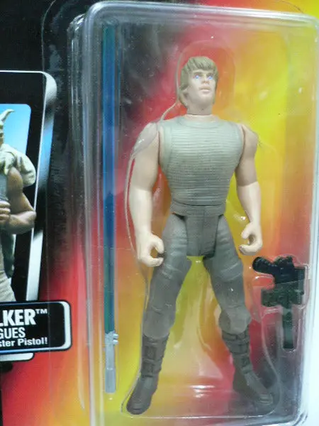 Kenner 星球大戰 Star Wars Power Of The Force Luke Skywalker In Dagobah Fatigues With Long Lightsaber And Blaster Pistol 69588 1117264828 2