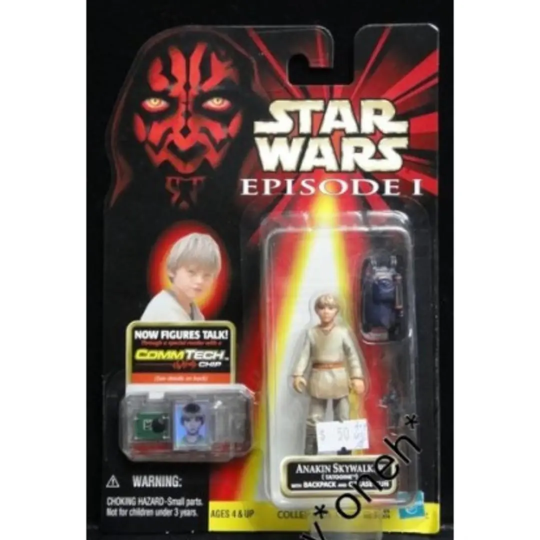 Hasbro 84074 Star Wars Anakin Skywalker Tatooine Backpack & Grease Gun (Buy-Spk) 1
