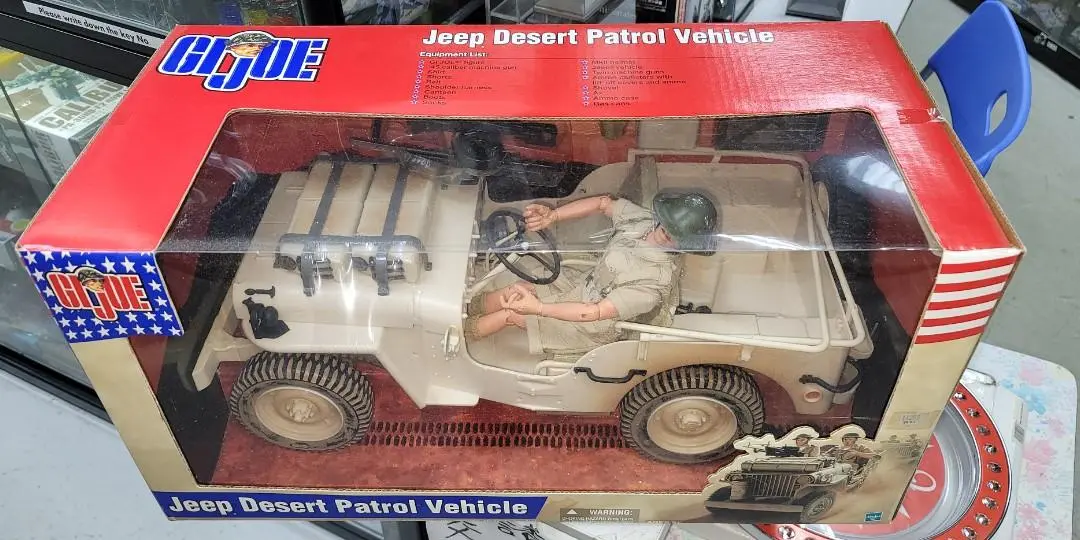 Hasbro 1/6 Gi Joe Jeep Desert Patrol Vehicle軍車 1