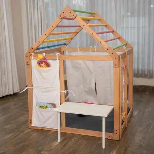 Kiddies Kingdom Climb-N-Play Gym Jungle Gym For Ages 3 And Above 1