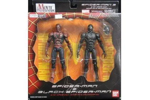 Bandai 蜘蛛俠 黑蜘蛛 Movie Realization Marvel Spider-Man & Black Spider-Man (Buy-49510) 1