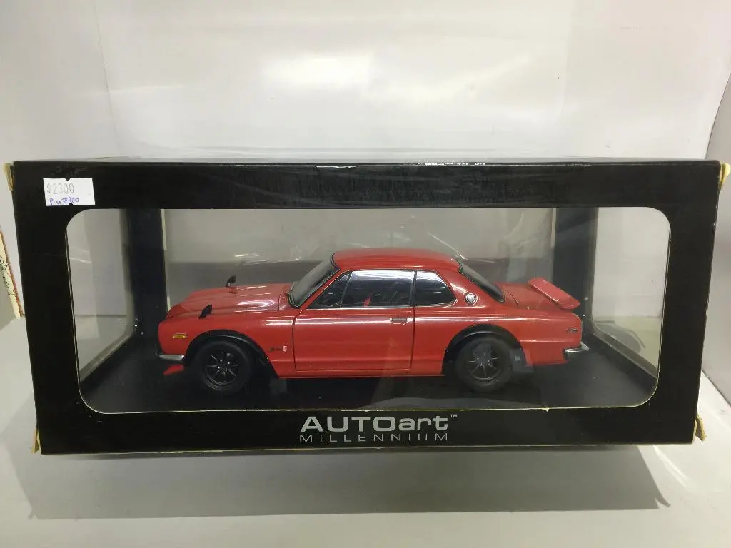 Autoart 1/18 Nissan Skyline Gt-R (Kpgc10) Tuned Ver. Red (77444) (Piu300) 1