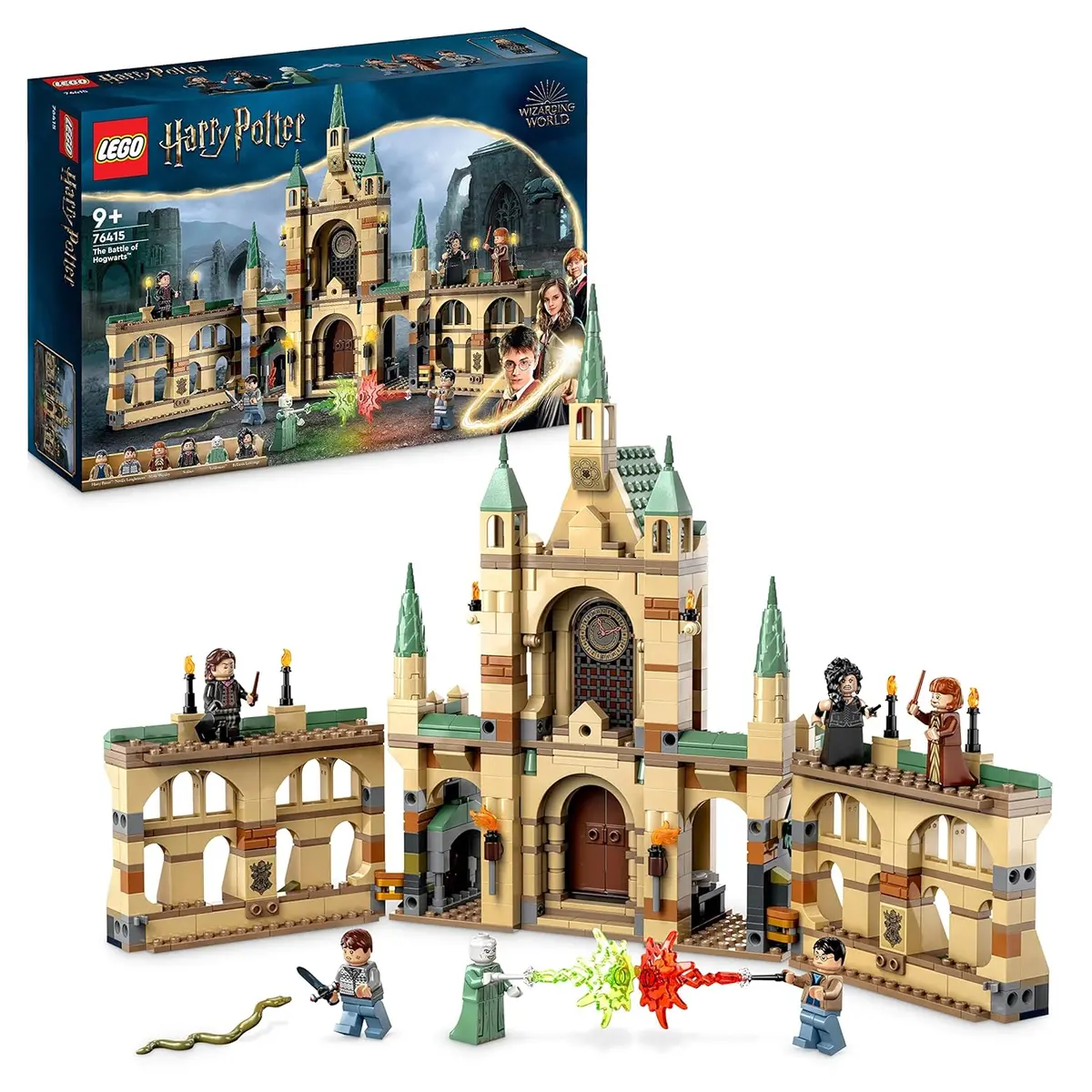 Lego Harry Potter The Battle Of Hogwarts Building Kit For Ages 9+ 1