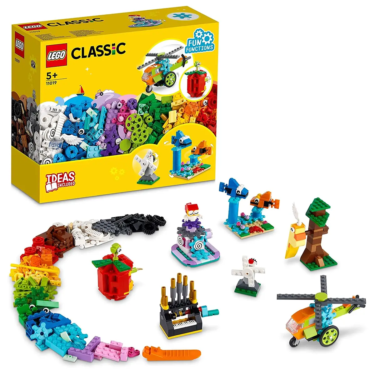 Lego Classic Bricks And Functions Building Kit For Ages 4+ 1