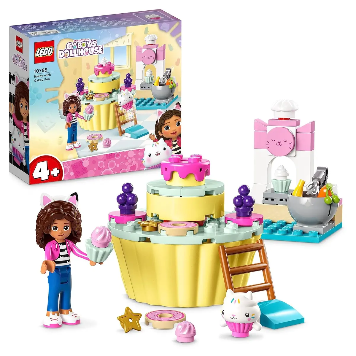 Lego Dreamworks Gabby's Dollhouse Bakey With Cakey Fun Building Kit For Ages 4+ 1