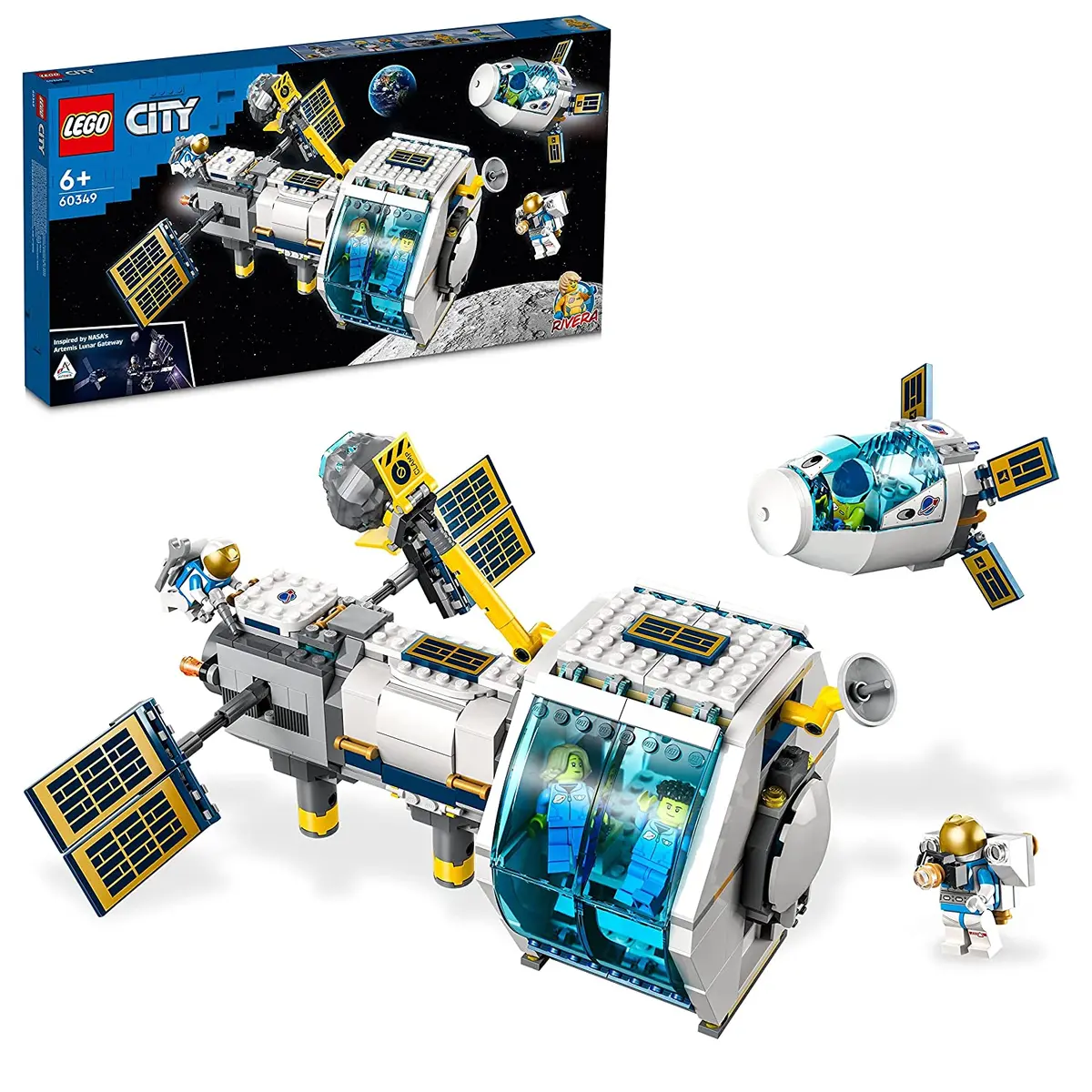 Lego City Lunar Space Station Building Kit For Ages 6+ 1