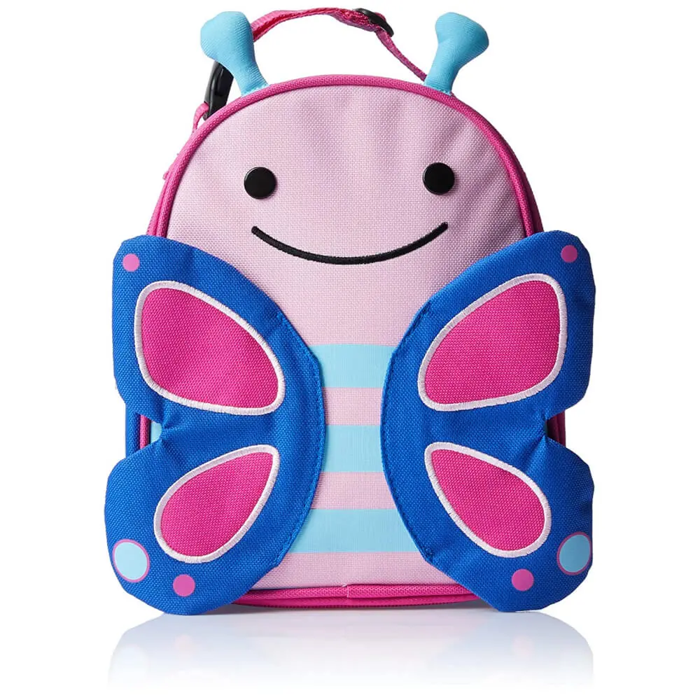 Skip Hop Zoo Lunchie Insulated Kids Lunch Bag, Butterfly For Kids Ages 3+ 1