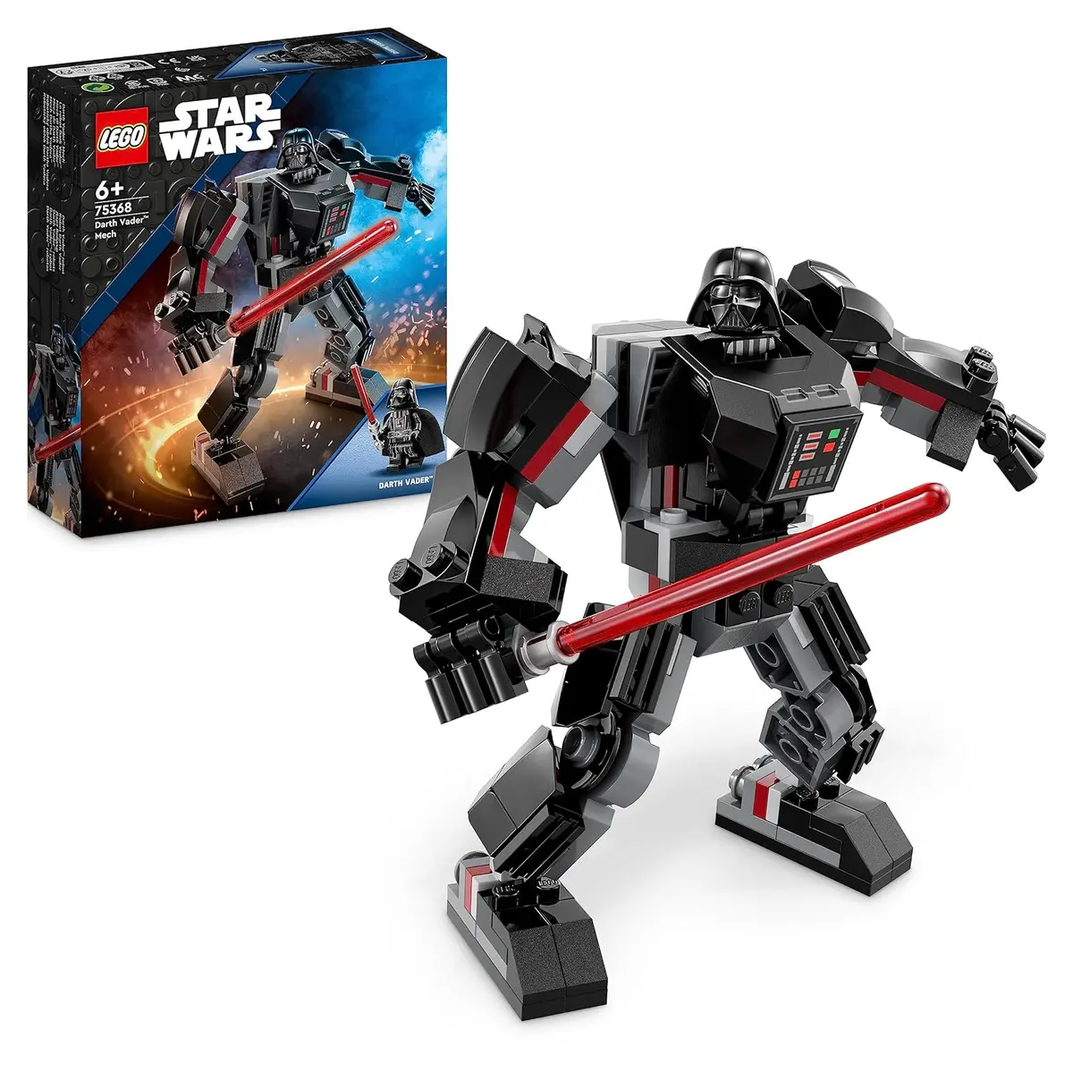 Lego Star Wars Darth Vader Mech Building Kit For Ages 6+ 1