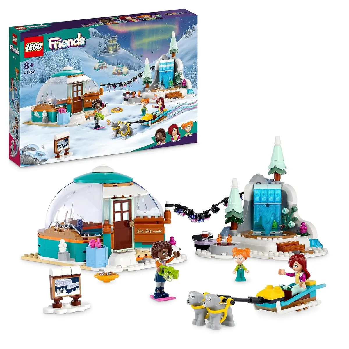 Lego Friends Igloo Holiday Adventure Building Kit For Ages 8+ 1