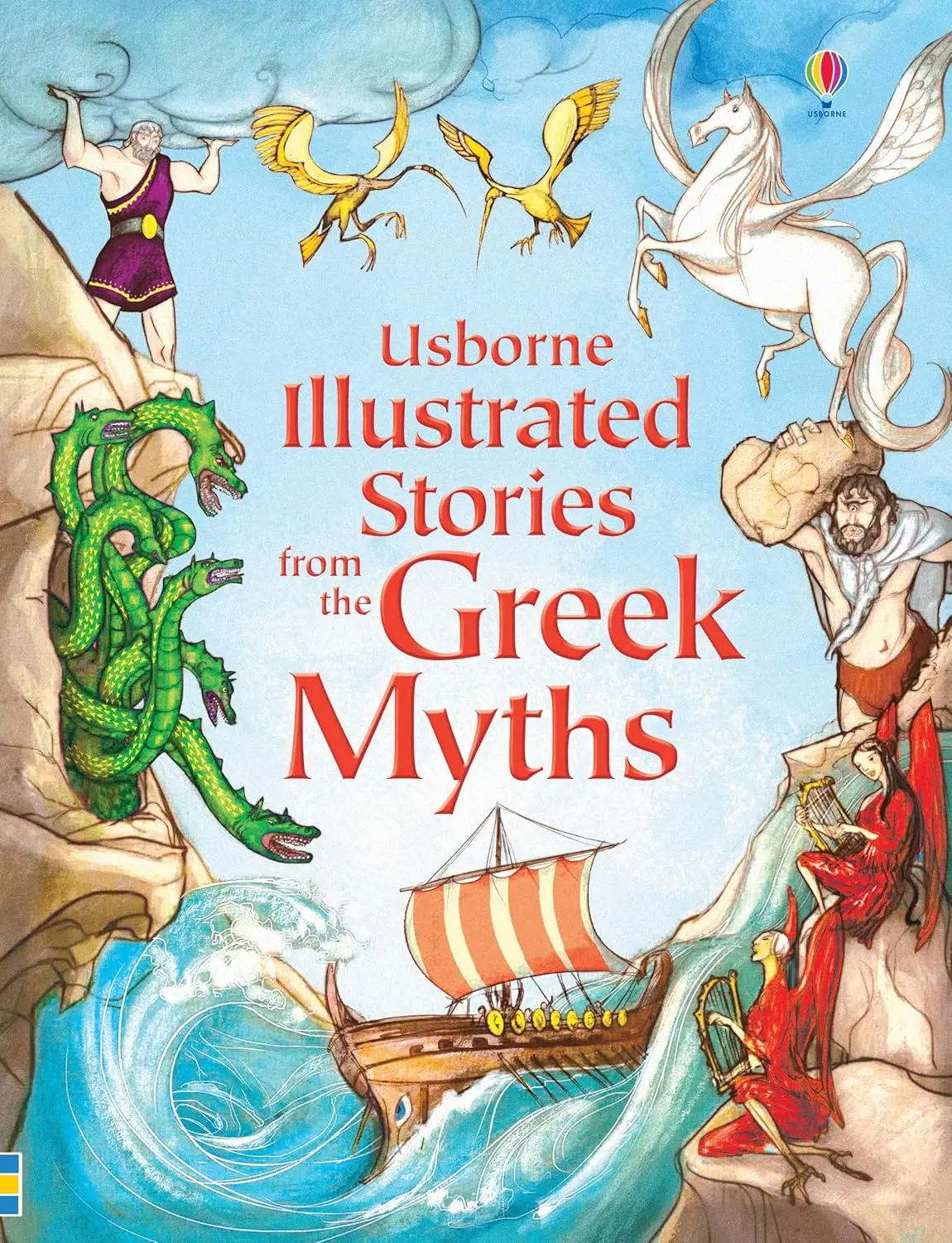 Illustrated Stories Greek Myths Story Book For Ages 7+ 1