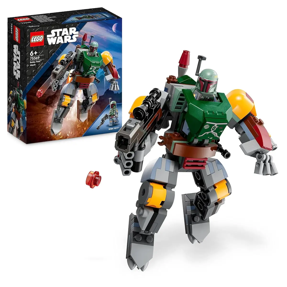 Lego Star Wars Boba Fett Mech Building Kit For Ages 6+ 1