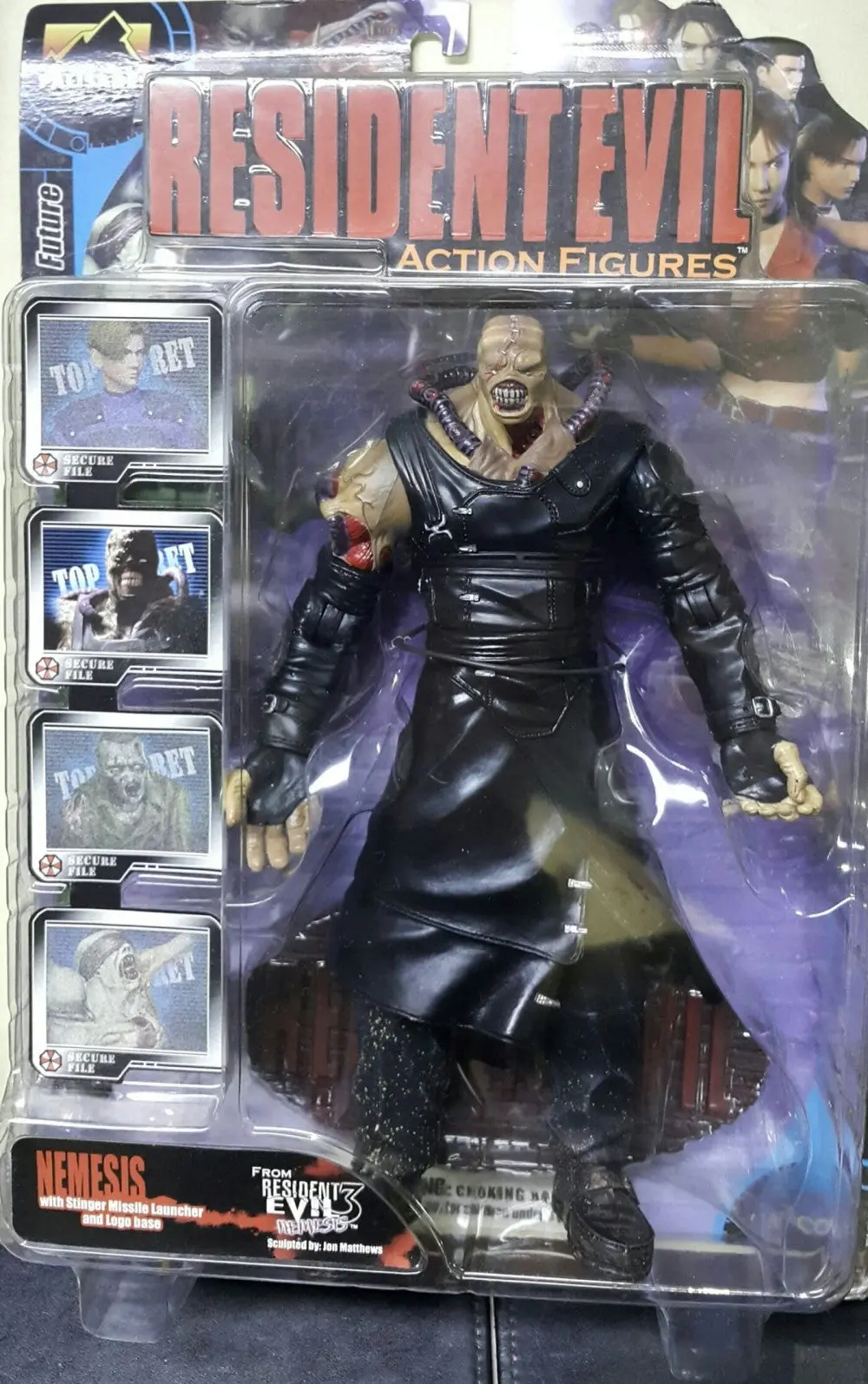 Palisades Capcom Resident Evil 3 Nemesis Biohazard 3 Last Escape Action Figures Series 1 Nemesis 生化危機3 最終逃脫 追跡者 (Buy-12013-Spk-L) 1