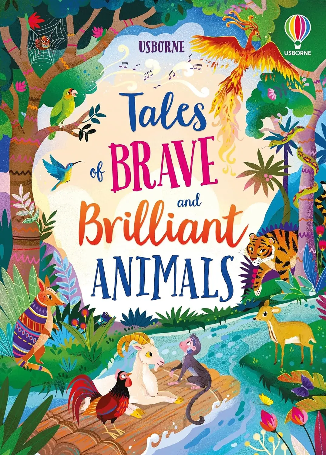 Illustrated Stories Tales Of Brave And Brilliant Animals Story Book For Ages 7+ 1