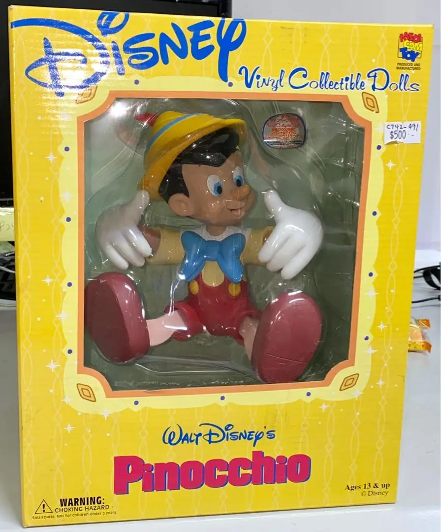C742-491 Medicom Disney Vcd Vinyl Collectible Dolls Pinocchio 木偶奇遇記 1