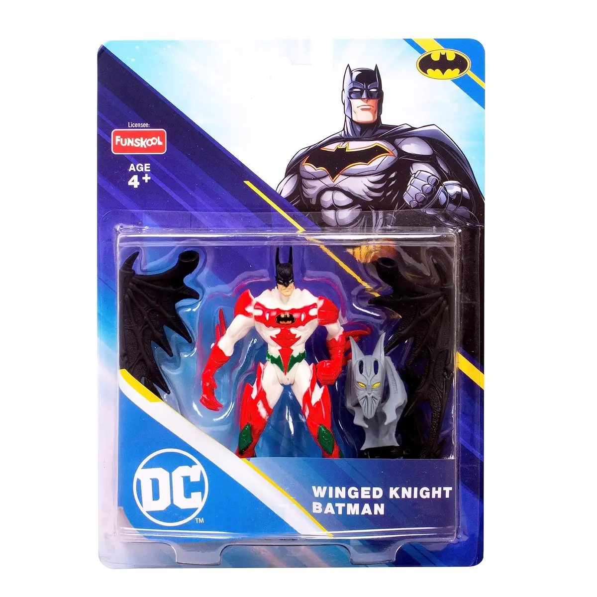 Funskool Winged Knight Batman Action Figurine For Ages 4+ (Card & Design May Vary) 2