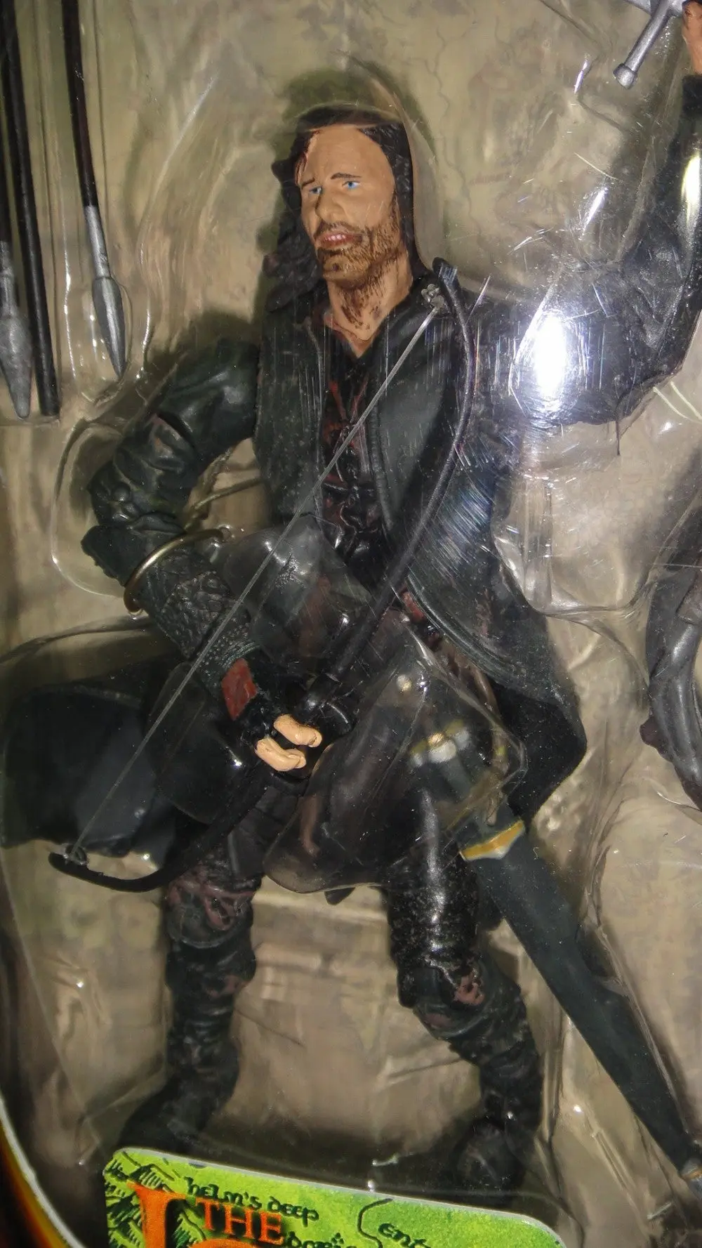 Toy Biz 魔戒首部曲 魔戒現身 亞拉岡 維高摩天臣 The Lord Of The Rings The Fellowship Of The Ring Aragorn With Real Arrow Launching Action Viggo Mortensen (Lotr-81063) 1113173761 2