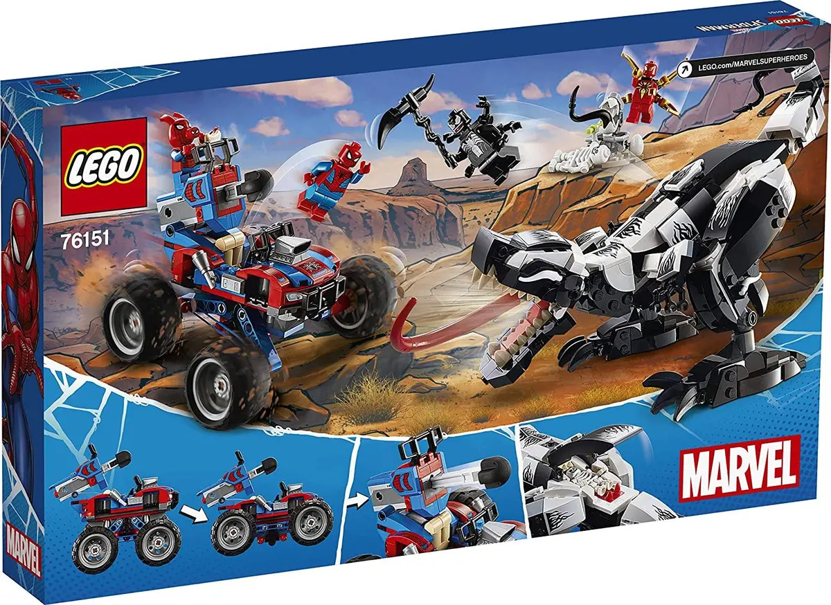 Lego Super Heroes Marvel Spider-Man Venomosaurus Ambush Building Set For Ages 8+ 1