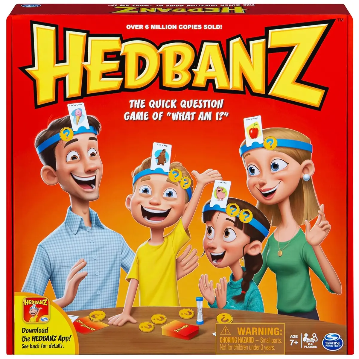 Funskool Spin Master Hedbanz Picture Guessing Board Game For 2-6 Players Ages 3 Years + 1
