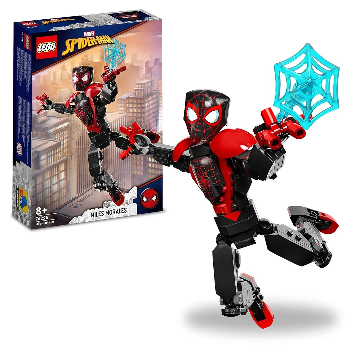 Lego Marvel Miles Morales Figure Building Kit For Ages 8+ 1