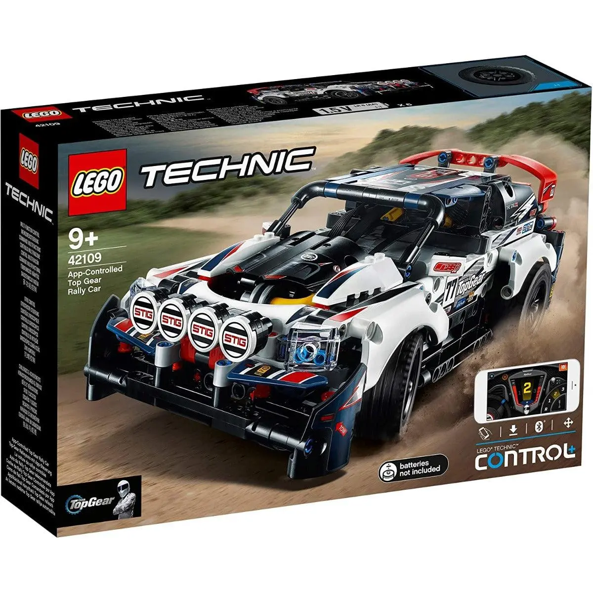 Lego Technic App-Controlled Top Gear Rally Car Building Set For Ages 9+ 1