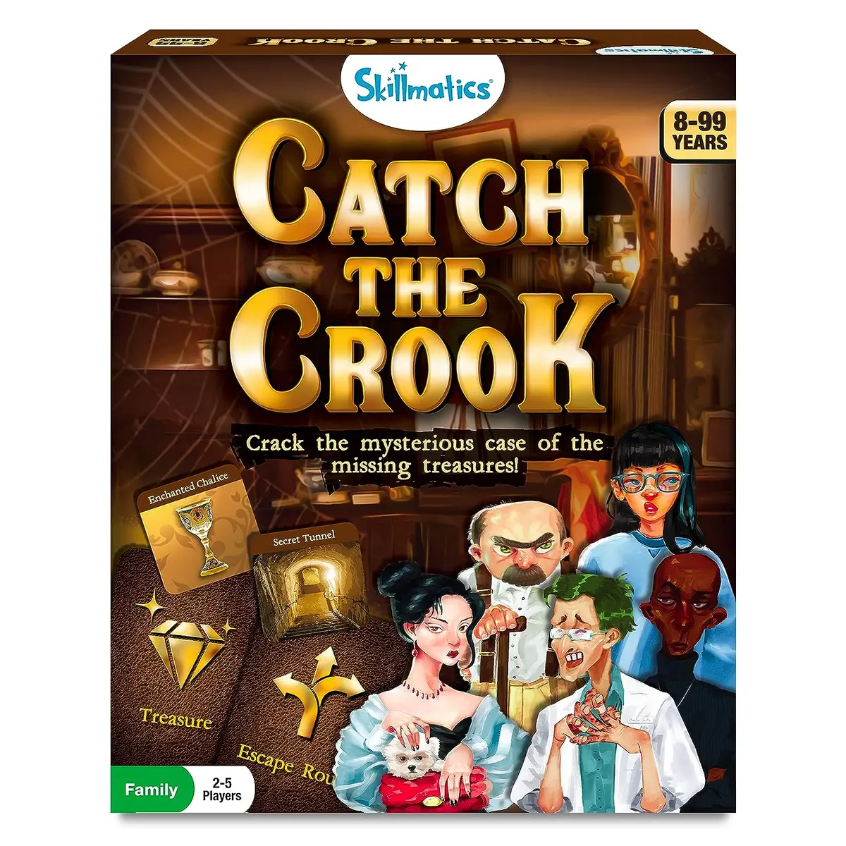 Skillmatics Catch The Crook Strategy Board Game For Ages 8 Years And Up 1